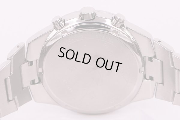 インディペンデント（シチズン）　攻殻機動隊オフィシャル　クロノグラフ　青文字盤　裏面拡大