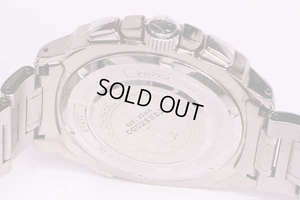 天賞堂　グランドコンプリケーション　スポーツ　黒文字盤　裏面拡大