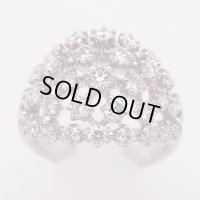 PT950 ダイアイリリング 0.212ct 2.25ct 14.10g