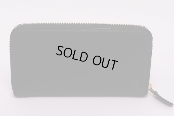 ブルガリ　TONDO ラウンドファスナー長サイフ 280033 ブラック　裏面