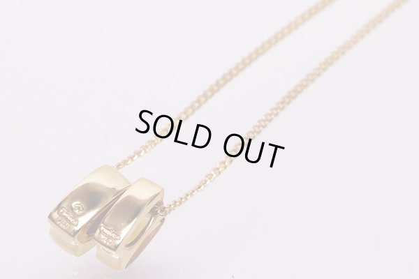 ルジアダ   750YG トパーズイリペンダントネックレス 7.60g　裏面拡大