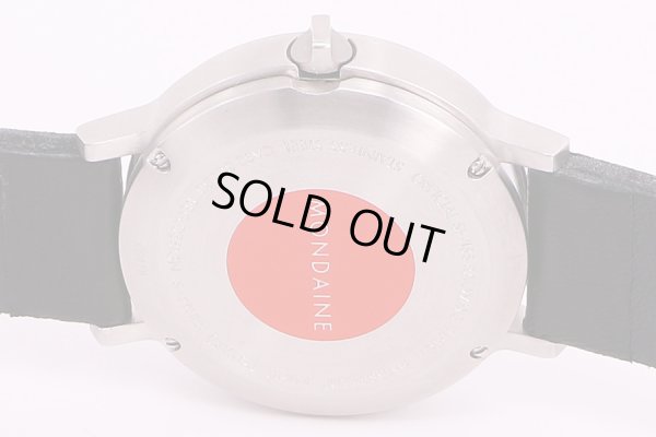 モンデーン　ストップ2ゴー  白文字盤　裏面拡大