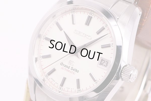 セイコー　グランドセイコー　SBGR071 アイボリー文字盤　サイド
