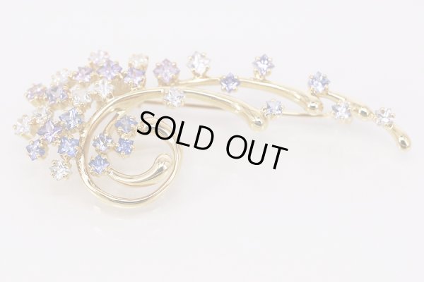 画像5: ジュネ　K18 サファイアイリブローチ 3.79ct 11.60g