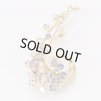 ジュネ　K18 サファイアイリブローチ 3.79ct 11.60g