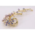 画像4: ジュネ　K18 サファイアイリブローチ 3.79ct 11.60g (4)
