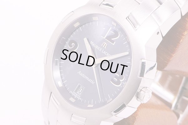 モーリスラクロア　マイルストーン MS6017  グレー文字盤　サイド