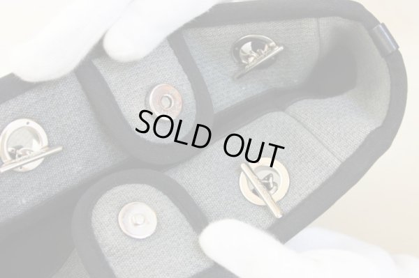 シャネル ドーヴィル キャンバストートバック A66939 グレー/ブラック 内側にスレ傷