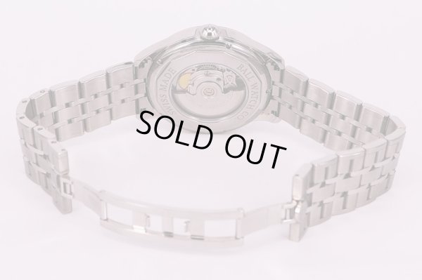 ボール　トレインマスター ムーンフェイス NM3082D-SJ-BE 青文字盤　SSブレス