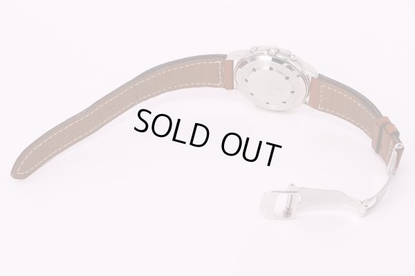 天賞堂　デュアルタイムリピーター 黒文字盤　革ベルト