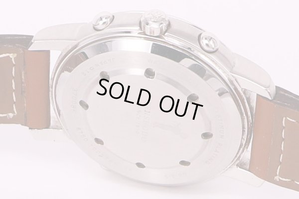 天賞堂　デュアルタイムリピーター 黒文字盤　裏面拡大