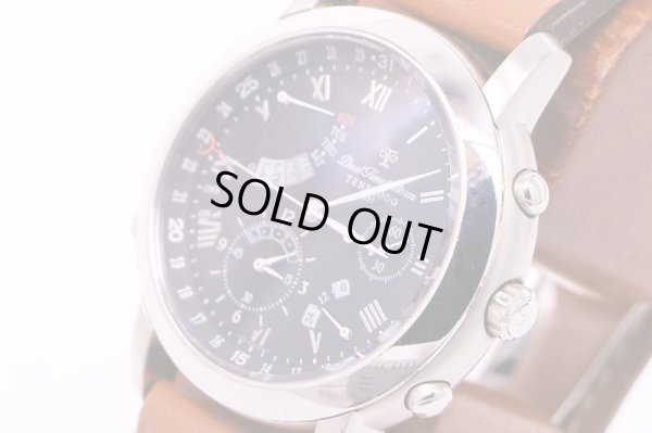 天賞堂　デュアルタイムリピーター 黒文字盤　サイド