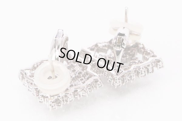 タサキ　PT900 ダイアイリピアス 1.01ct*2 14.20g　キャッチ