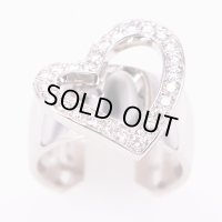 ポンテヴェキオ　K18WG ダイアイリリング 0.60ct 14.20g