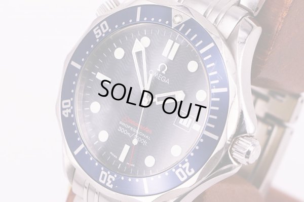 シーマスター　2221.80　紺文字盤　サイド