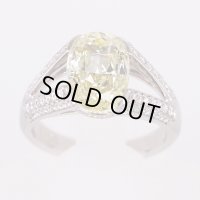 平和堂　PT950 ダイアイリリング 3.008ct 0.43ct 8.10g
