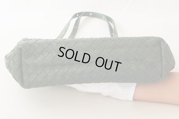 ボッテガヴェネタ イントレチャート トートバック 162937 V00A2 3203 グリーン 底