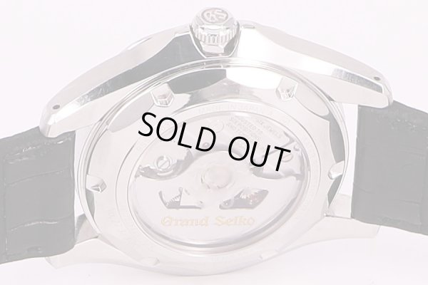 セイコー　グランドセイコー　SBGR009 白文字盤　GS40周年限定　裏面拡大