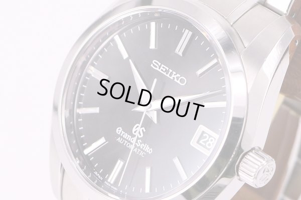 セイコー　グランドセイコー　SBGR053  黒文字盤　サイド拡大