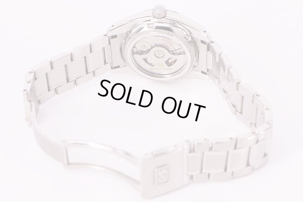 セイコー　グランドセイコー　SBGR053  黒文字盤　ブレス