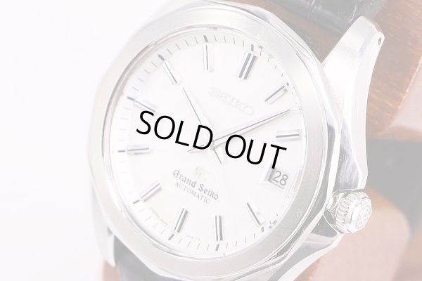 セイコー　グランドセイコー　SBGR009 白文字盤　GS40周年限定　サイド拡大