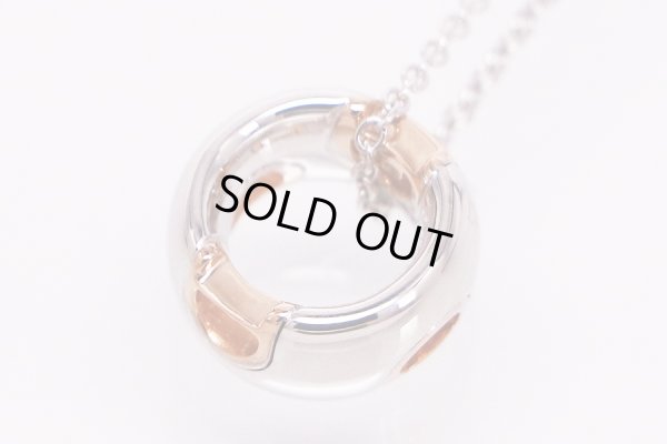 ダミアーニ   750WG/PG ディーアイコンネックレス 5.10g　内側