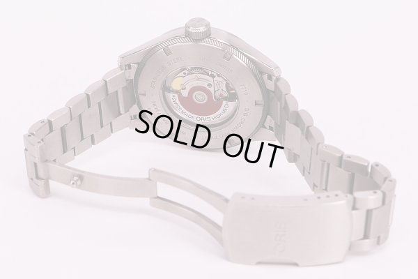 オリス　プロパイロットGMT 7710 　黒文字盤　ブレス