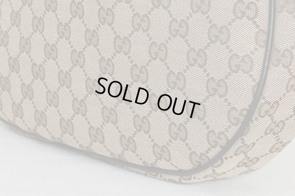 グッチ ショルダーバック 122790 001998 ベージュ/ブラウン サイド下部