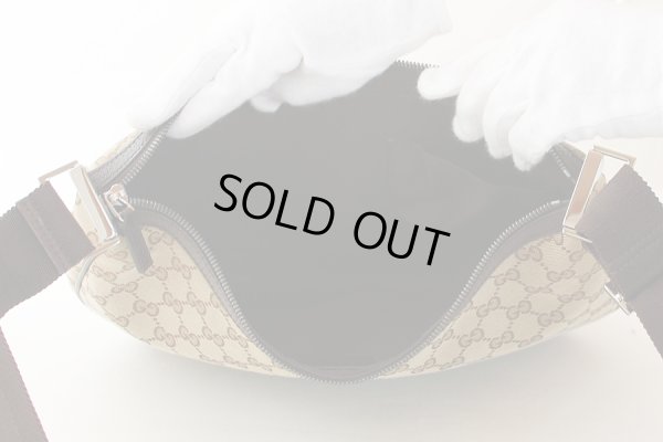 グッチ ショルダーバック 122790 001998 ベージュ/ブラウン 中身