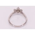 PT900 ピンクダイアイリリング 0.076ct 0.42ct 3.40g　内側