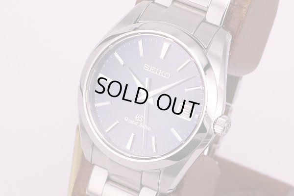 セイコー　グランドセイコー　SBGV025  紺文字盤　サイド拡大