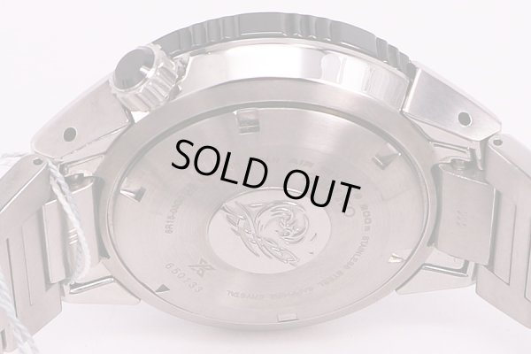 セイコー　プロスペック　ダイバースキューバ　SBDC047  紺文字盤　裏面拡大