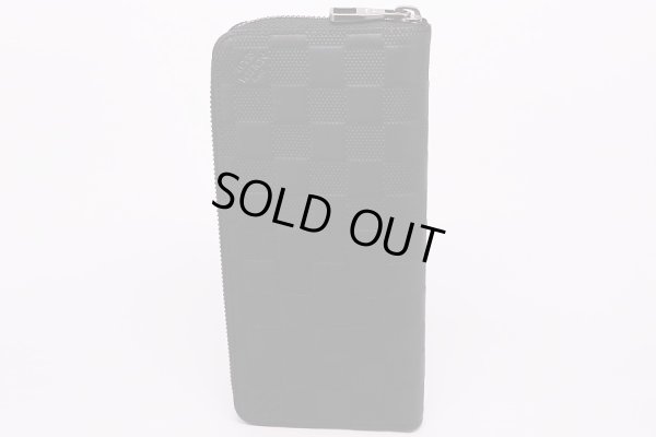 ジッピー・ウォレット ヴェルティカル N63548 オニキス　裏面