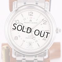 モーリスラクロア　ポントスGMT PT6037　銀文字盤