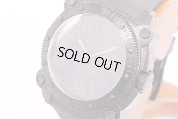 ハミルトン　カーキビロウゼロ　H78585333　黒文字盤　サイド拡大