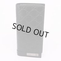 グッチ　シグネチャー ロングウォレット 414988・203887 ブラック