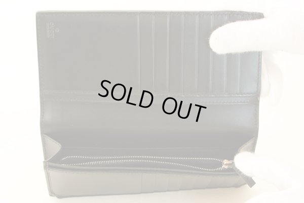 グッチ シグネチャー ロングウォレット 414988・203887 ブラック 中身(2)