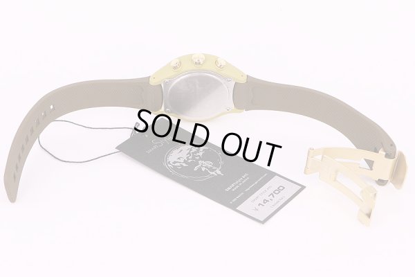 GSX　スマートスタイル#45　インディジョーンズ　クロノグラフ　レイダース　ラバーベルト