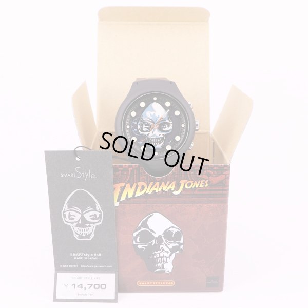 GSX　スマートスタイル#48　インディジョーンズ　クロノグラフ　クリスタルスカル　箱