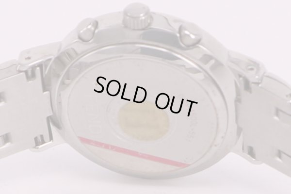 フェンディ　4500L クロノグラフ 黒文字盤　裏面拡大