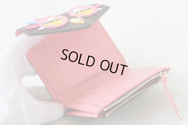 ルイ・ヴィトン ポルトフォイユ・ヴィクトリーヌ M61707 ローズ 中身(2)