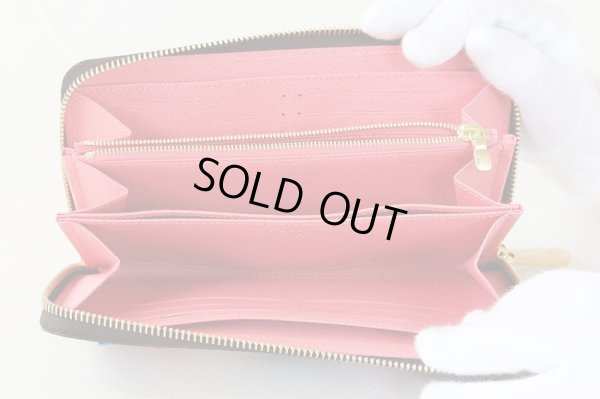 ルイ・ヴィトン ジッピー・ウォレット M62414 ローズ 中身