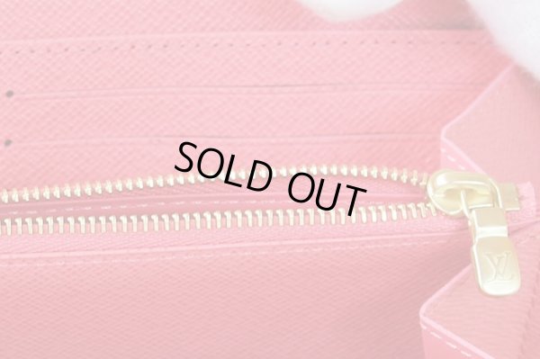 ルイ・ヴィトン ジッピー・ウォレット M62414 ローズ 小銭入れ