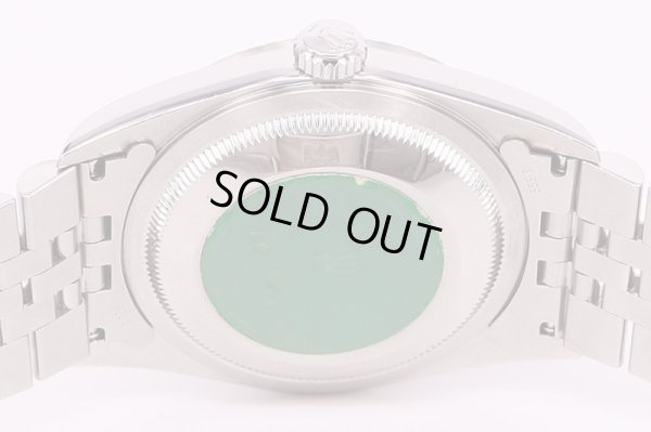 ロレックス　16234　U381281　青ローマン文字盤　裏面拡大