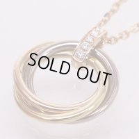 カルティエ　トリニティ ドゥ カルティエペンダントネックレス 9.30g