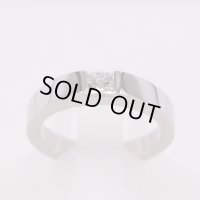 カルティエ　750WG タンクダイアイリリング 0.25ct 5.70g