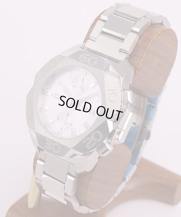 RSW（ラマ・スイス・ウォッチ）ナスカ　4400 クロノグラフ　銀文字盤　サイド