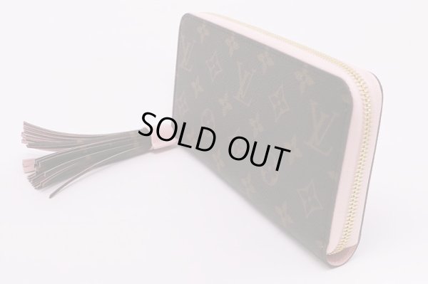 ルイ・ヴィトン ジッピー・ウォレット M62403 ローズ・バレリーヌ サイド