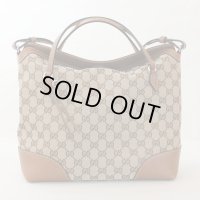 グッチ　BREE トートバック 353120 520981 ベージュ／ブラウン