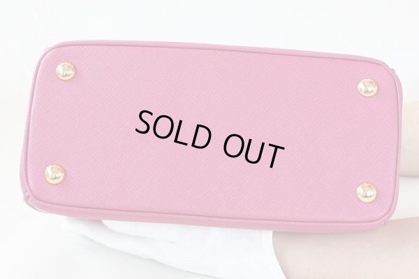 プラダ 2WAYハンドバック 1BA896 FUXIA/ピンク 底